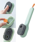 2-in-1 Liquid Dispensing Shoe & Multi-Purpose Cleaning Brush